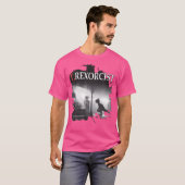Tyrannosaurus Rex Tee Shirt - T.Rexorcist Dinosaur (Vorne ganz)