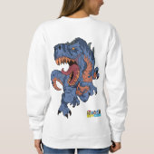 Tyrannosaurus Rex The Best Clash® Ruler T-Rex Sweatshirt (Rückseite)
