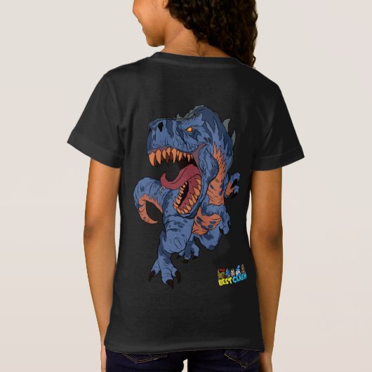 Tyrannosaurus Rex The Best Clash® Ruler T-Rex T-Shirt (Rückseite)