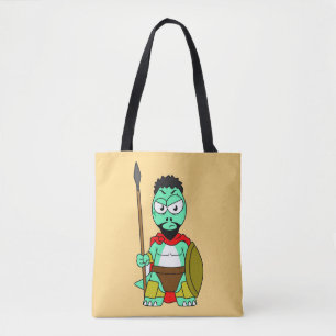 Tyrannosaurus Rex verkleidet als Leonidas. Tasche