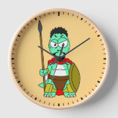 Tyrannosaurus Rex verkleidet als Leonidas. Uhr (Vorderseite)