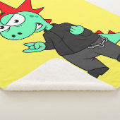 Tyrannosaurus Rex verkleidete sich als Punk. Sherpadecke (3/4)