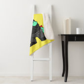 Tyrannosaurus Rex verkleidete sich als Punk. Sherpadecke (Beispiel)