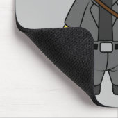 Tyrannosaurus Rex verkleidete sich als Terminator. Mousepad (Ecke)