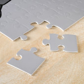 Tyrannosaurus Rex verkleidete sich als Terminator. Puzzle (Seite)