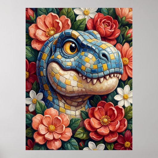 Tyrannosaurus rex Wall Art Poster Print T-Rex (Vorne)