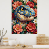 Tyrannosaurus rex Wall Art Poster Print T-Rex (Küche)