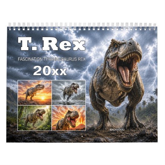 Tyrannosaurus Rex – Wandkalender (Titelbild)