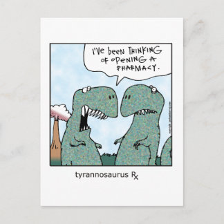 Tyrannosaurus Rx Postkarte
