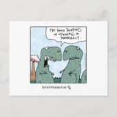 Tyrannosaurus Rx Postkarte (Vorderseite)