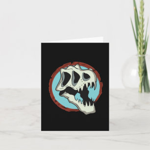 Tyrannosaurus-Schädel Einladung