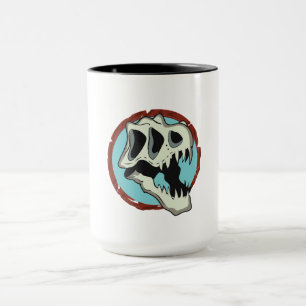Tyrannosaurus-Schädel Tasse