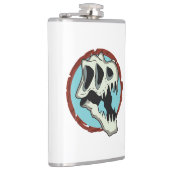 Tyrannosaurus Skull Flachmann (Rechts)