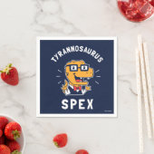 Tyrannosaurus Spex Serviette (Beispiel)