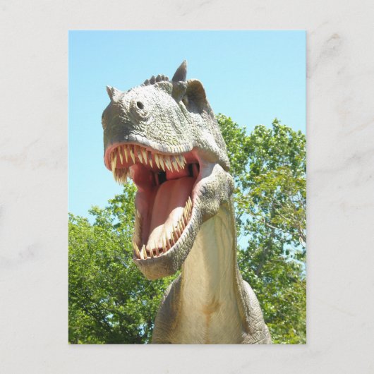 Tyrannosaurus T-Rex Dinosaur Postkarte (Vorderseite)