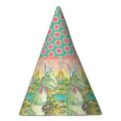 TYRANNOSAURUS T-REX EASTER BUNNY PARTY HAT Dino Partyhütchen (Rechts)