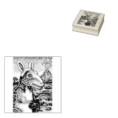 TYRANNOSAURUS T-REX, OSTERE DINOSAUR RUBBER-BRIEFM GUMMISTEMPEL (Stempel)