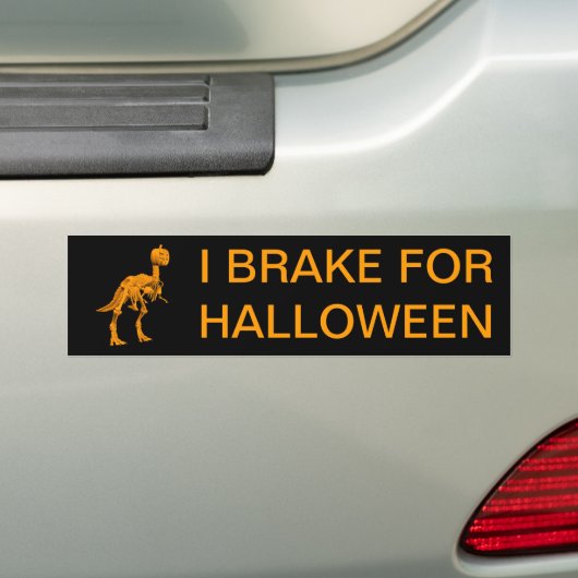 Tyrannosaurus tricktreatus autoaufkleber (Auf Auto)