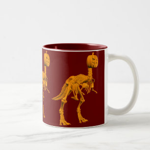 Tyrannosaurus tricktreatus zweifarbige tasse