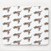 Tyrannosaurus－Trival-style design マウスパッド Mousepad (Vorne)