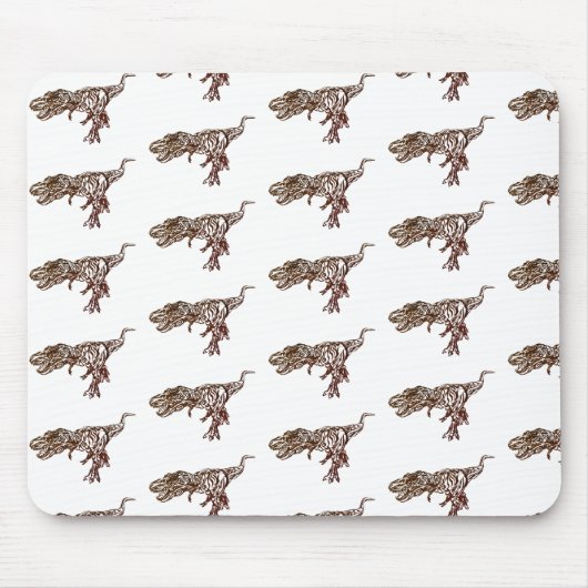 Tyrannosaurus－Trival-style design マウスパッド Mousepad (Vorne)