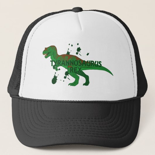 Tyrannosaurus Truckerkappe (Vorderseite)