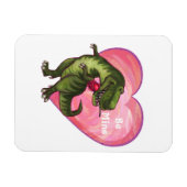 Tyrannosaurus Valentinstag Magnet (Horizontal)