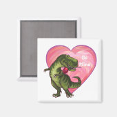 Tyrannosaurus Valentinstag Magnet (Vorderseite/Rückseite)