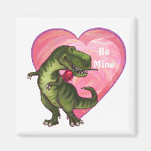 Tyrannosaurus Valentinstag Magnet (Vorne)