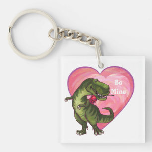 Tyrannosaurus Valentinstag Schlüsselanhänger