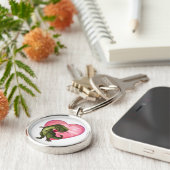 Tyrannosaurus Valentinstag Schlüsselanhänger (Seite)