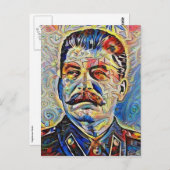 Tyrant Series #2: Nightmare Stalin Postkarte (Vorne/Hinten)