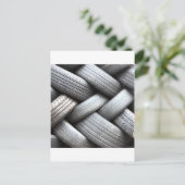 Tyred.jpg Postkarte (Stehend Vorderseite)