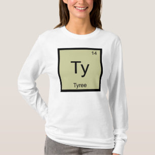 Tyree Name Chemie Element Periodensystem T-Shirt