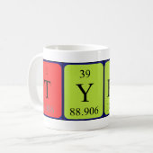 Tyrek Periodenname Tasse (Vorderseite Links)