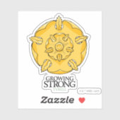 Tyrell Sigil - Starkes Wachstum Aufkleber (Blatt)