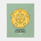 Tyrell Sigil - Starkes Wachstum Fleecedecke (Vorderseite)