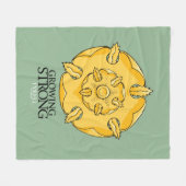 Tyrell Sigil - Starkes Wachstum Fleecedecke (Vorderseite (Horizontal))