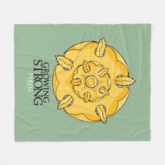Tyrell Sigil - Starkes Wachstum Fleecedecke (Vorderseite (Horizontal))