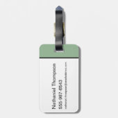 Tyrell Sigil - Starkes Wachstum Gepäckanhänger (Rückseite vertikal)