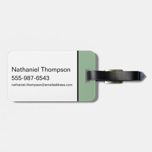 Tyrell Sigil - Starkes Wachstum Gepäckanhänger (Rückseite horizontal)