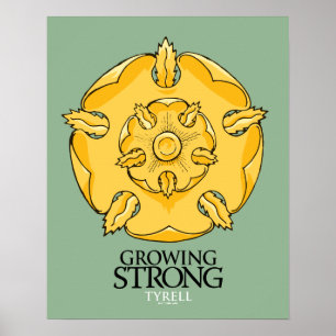 Tyrell Sigil - Starkes Wachstum Poster