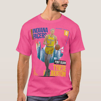Tyrese Haliburton Basketball Art Pacs 2 T-Shirt