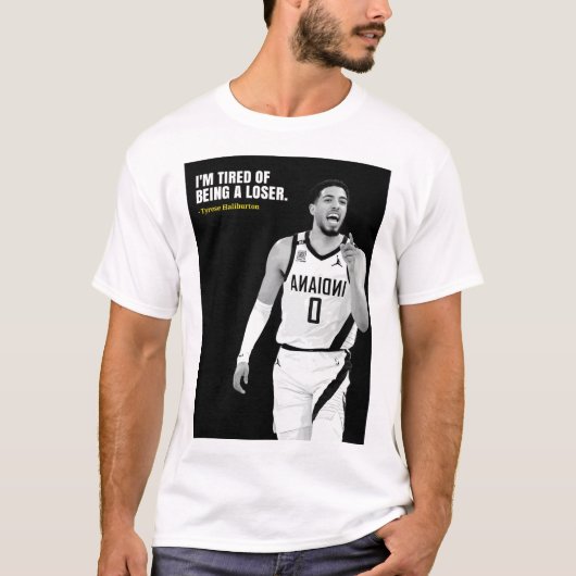 Tyrese Halliburton quotes T-Shirt (Vorderseite)