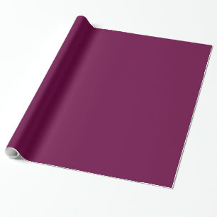 Tyrian Lila Geschenkpapier