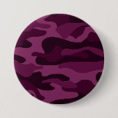 Tyrian Lila Monocolor Camouflage Button (Vorderseite)