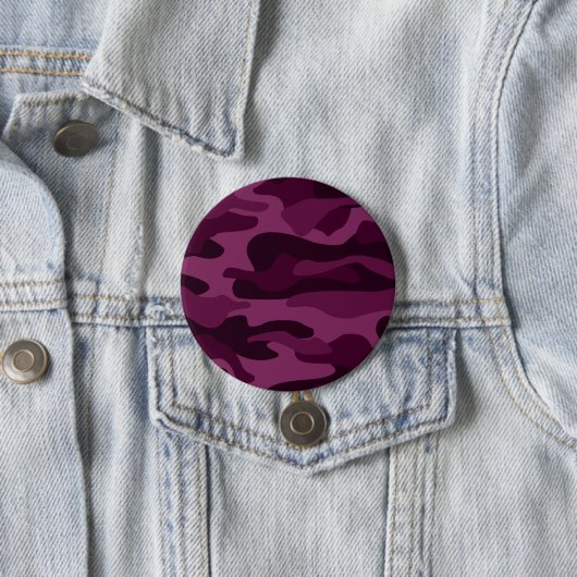 Tyrian Lila Monocolor Camouflage Button (Beispiel)
