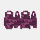 Tyrian Lila Monocolor Camouflage Geschenkschachtel (Ungefaltet)