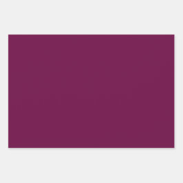 Tyrian Pansy Palatinate Lila Shades 3 Tones Geschenkpapier Set