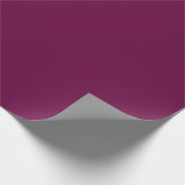 Tyrian Purple Mattes Geschenkpapier (Ecke)